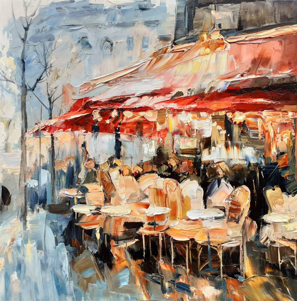 cafe-un-jour-de-pluie-huile-sur-toile-80x80-cm-1600-euros