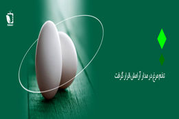 تخم مرغ در مدار آرامش قرار گرفت