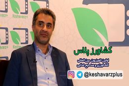 حضور غفاری معاون تعاونی روستایی استان تهران در غرفه کشاورز پلاس