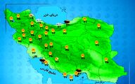 هواشناسی 1404/06/11 بارش پراکنده در مناطقی از شمال کشور 