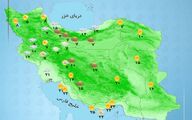 هواشناسی 1404/10/07 بارش برف و باران در اکثر مناطق کشور

