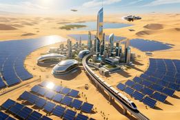 شهر آینده در دل کویر؛ رؤیای سبز هواوی یا آغاز مناقشه‌ای جهانی درباره شهرهای فردا؟