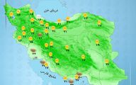 هواشناسی 1404/08/08 تشدید بارش‌ باران در استان‌های شمالی کشور
