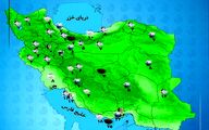 هواشناسی 1404/10/03 برف و باران شدید در استان‌های غربی کشور
