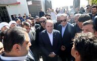 بازدید وزیر جهادکشاورزی از مزرعه زعفران و صنایع فرآوری و بسته‌بندی در کبودرآهنگ