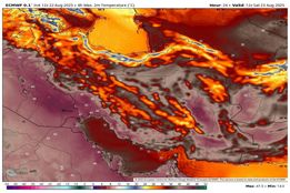 هواشناسی 1404/06/01 کاهش دما طی فردا در بخش گسترده ای از کشور